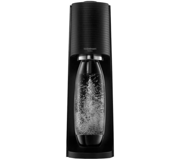 SodaStream Saturator Terra 2 butelki czarny +syrop Pepsi 440ml+syrop 7U - 1511770 - zdjęcie 2